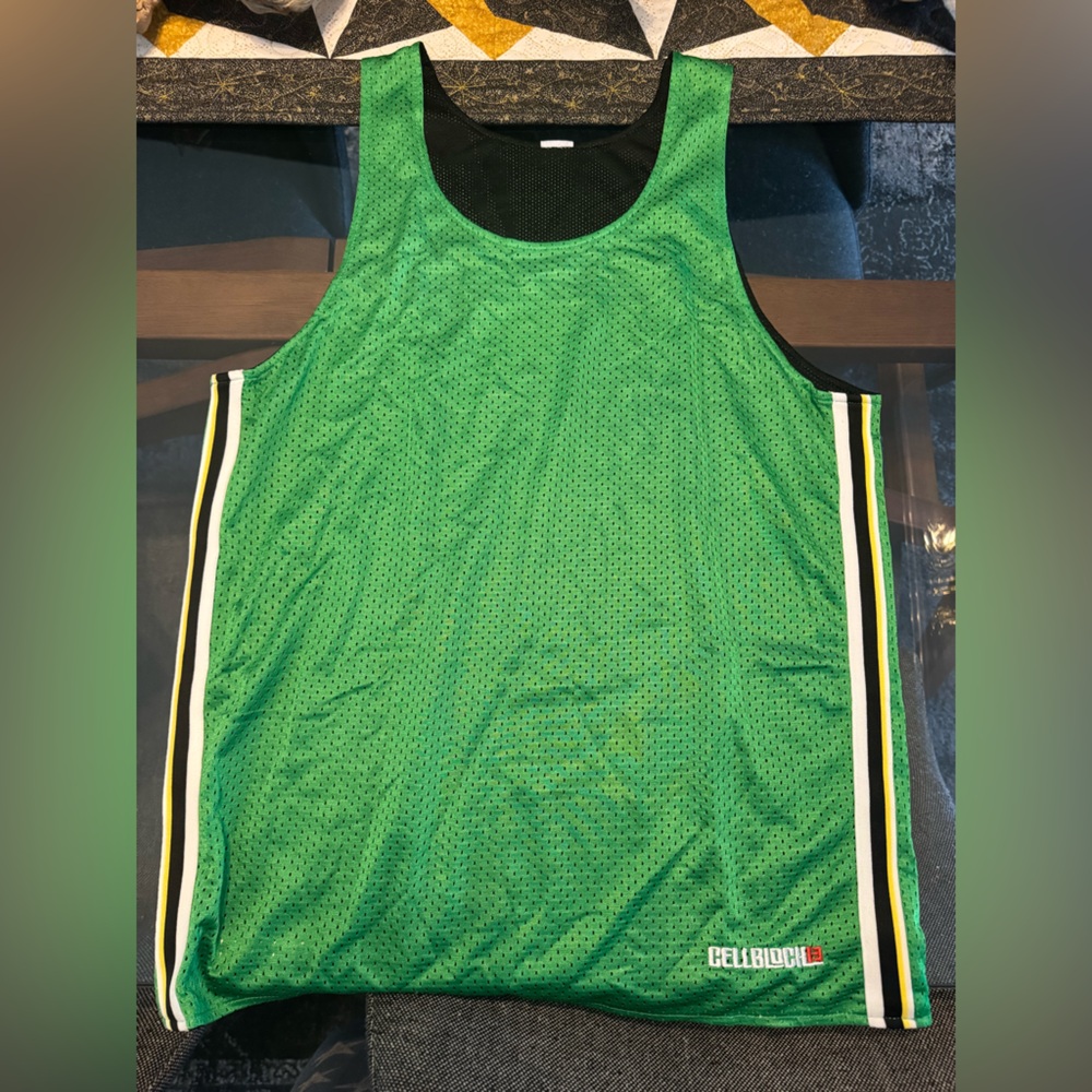 Cellblock 13 mens tank top reversable